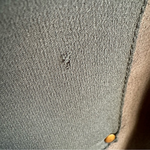 Maeve Anthropologie Pelona Sage Green Sleeveless Mini Dress Size S - Picture 11 of 13